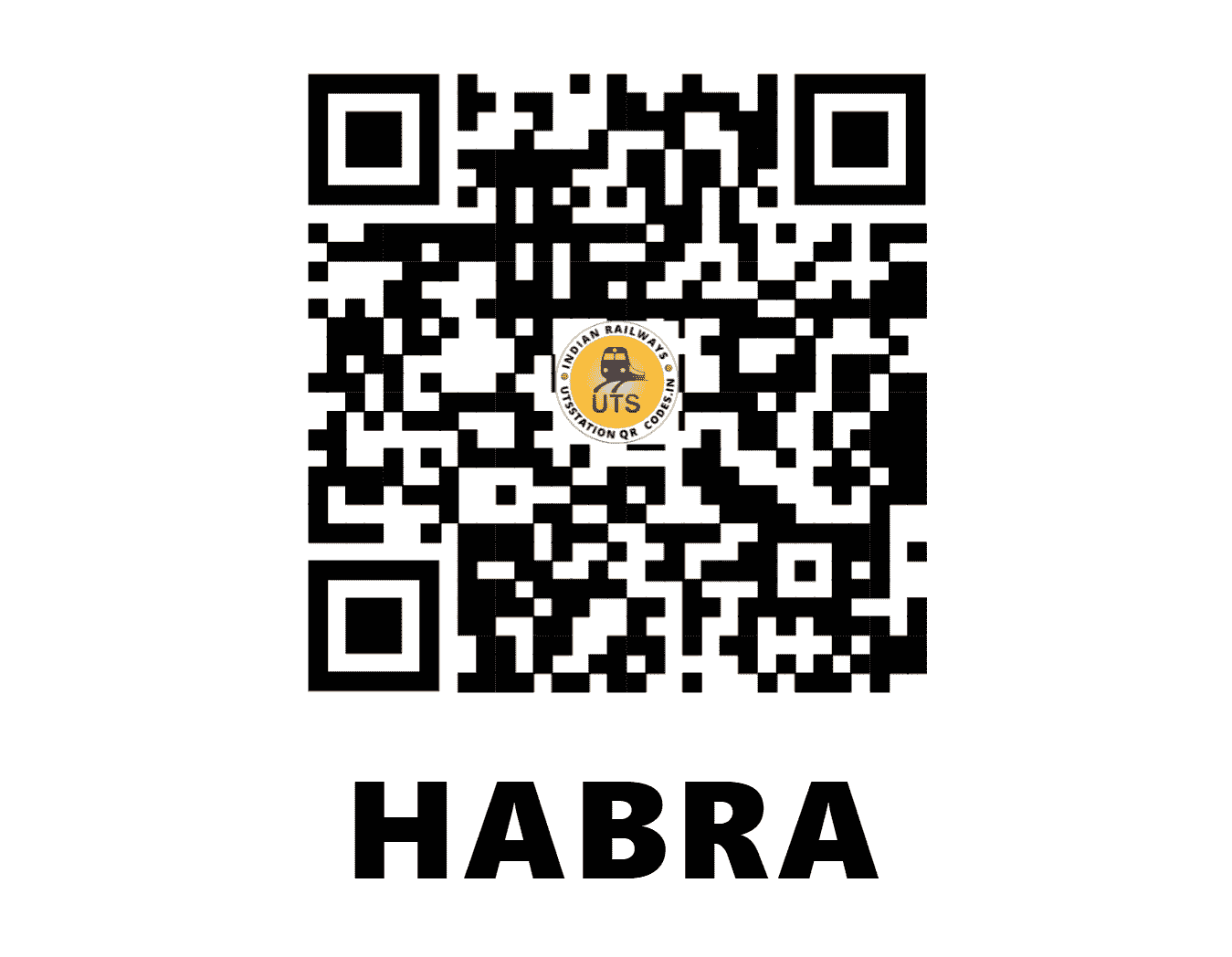 UTS QR Code for HABRA - HB - ER (WEST BENGAL)